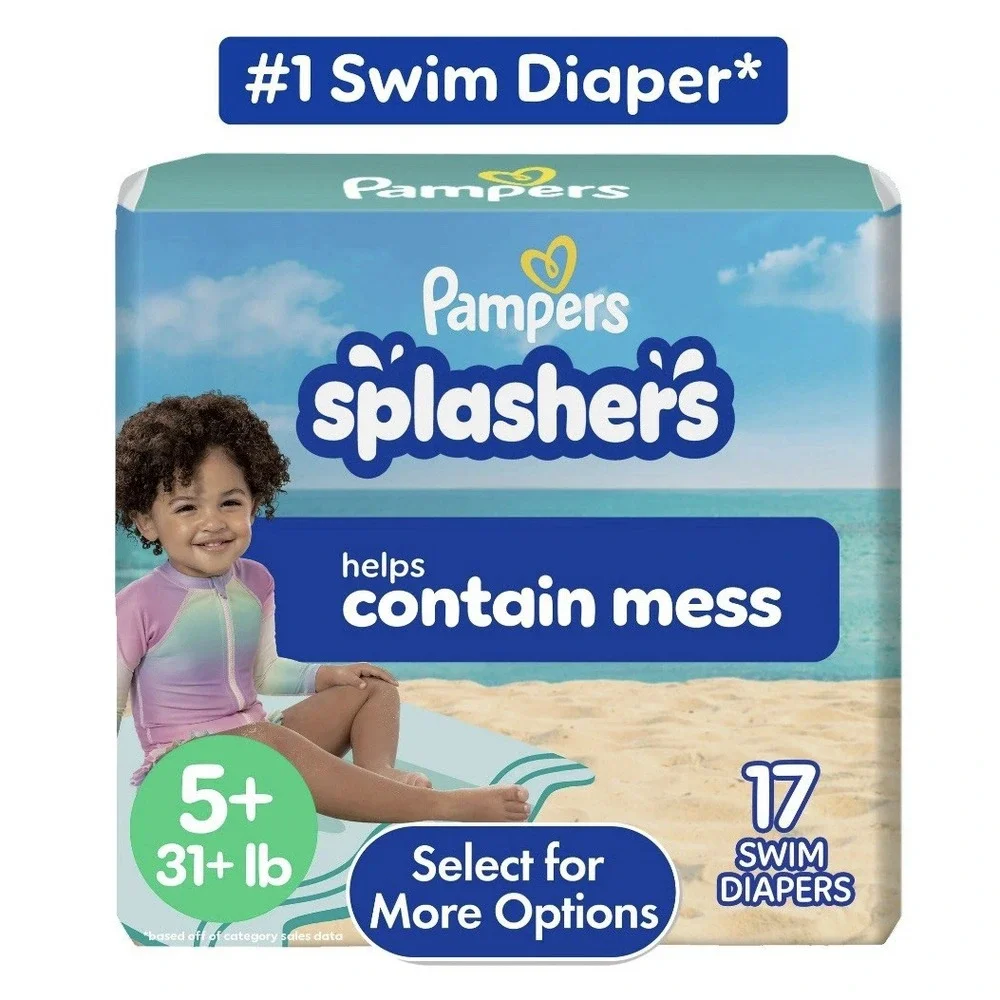 Pampers measurements large splashers